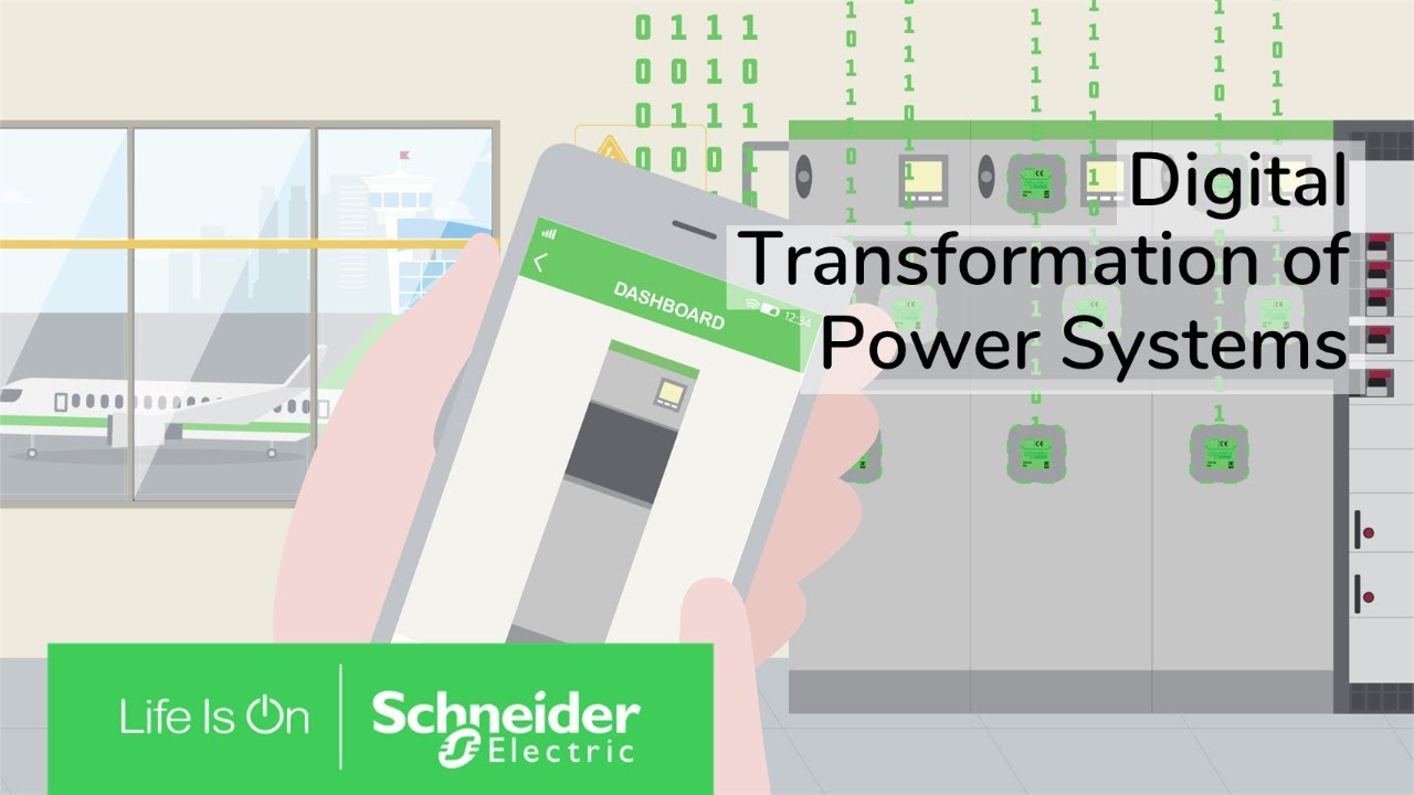Цифровая трансформация энергосистем: объяснение | Schneider Electric
