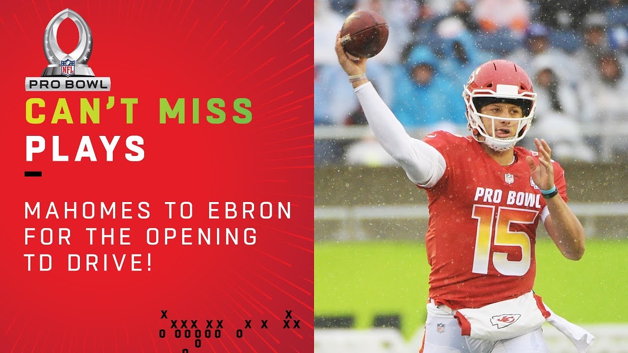 Mahomes Finds Ebron in the End Zone on Opening TD Drive! | 2019 Pro Bowl