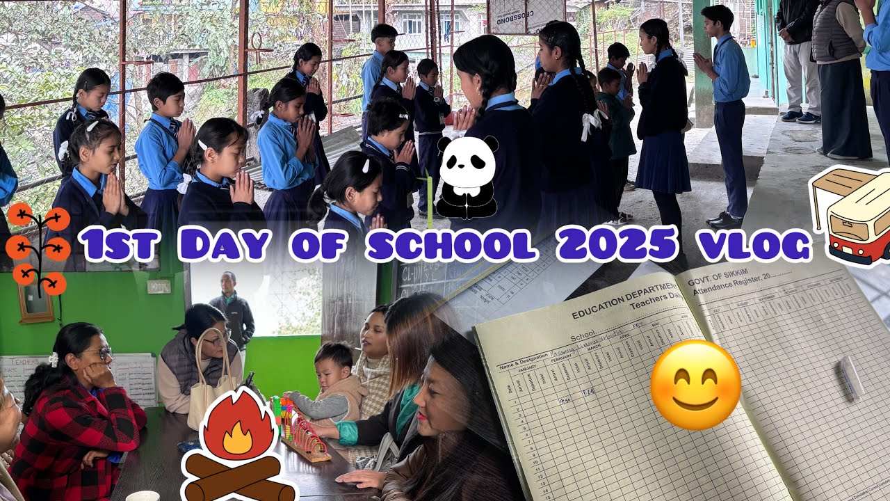 3 February 2025 school reopening day☺#restart #togetherness #vacationover#meetings