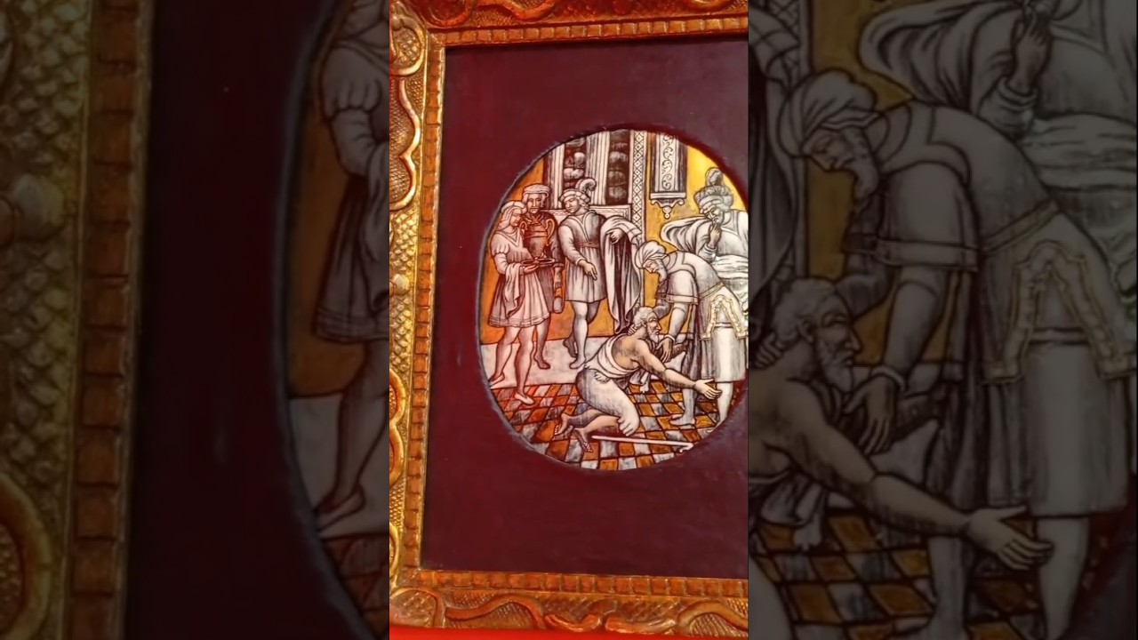 Возвращение блудного сына. Неизвестный мастер XVI века. Лимож. 