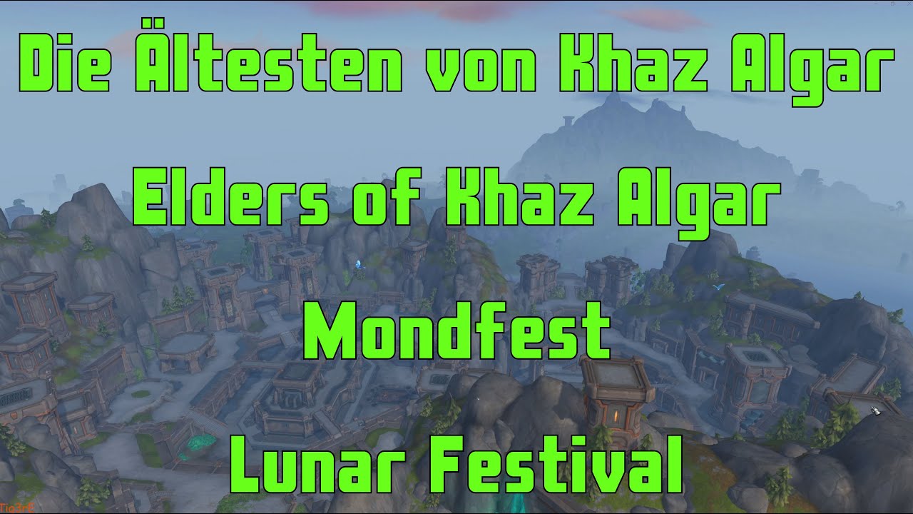 WoW - Die Ältesten von Khaz Algar / Elders of Khaz Algar - Mondfest / Lunar Festival - One Shot