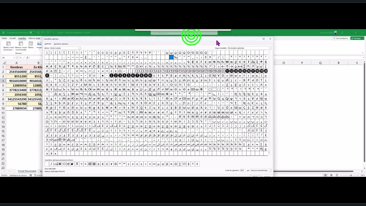 Excel : Format Personnalisé pour Kilo / Million / Milliard