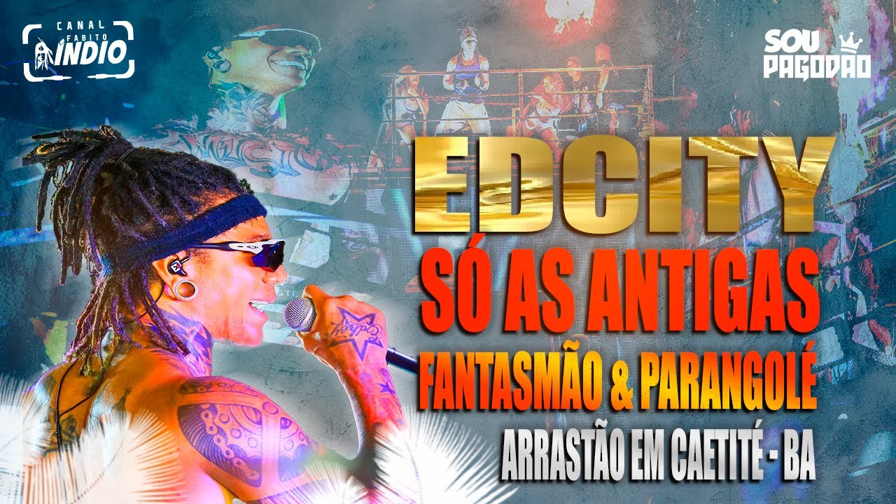 EDCITY no Trio | Medley Fantasmão + Parangolé - Viola, Conceito, Baculejo CLÁSSICOS | CAETITÉ - BA