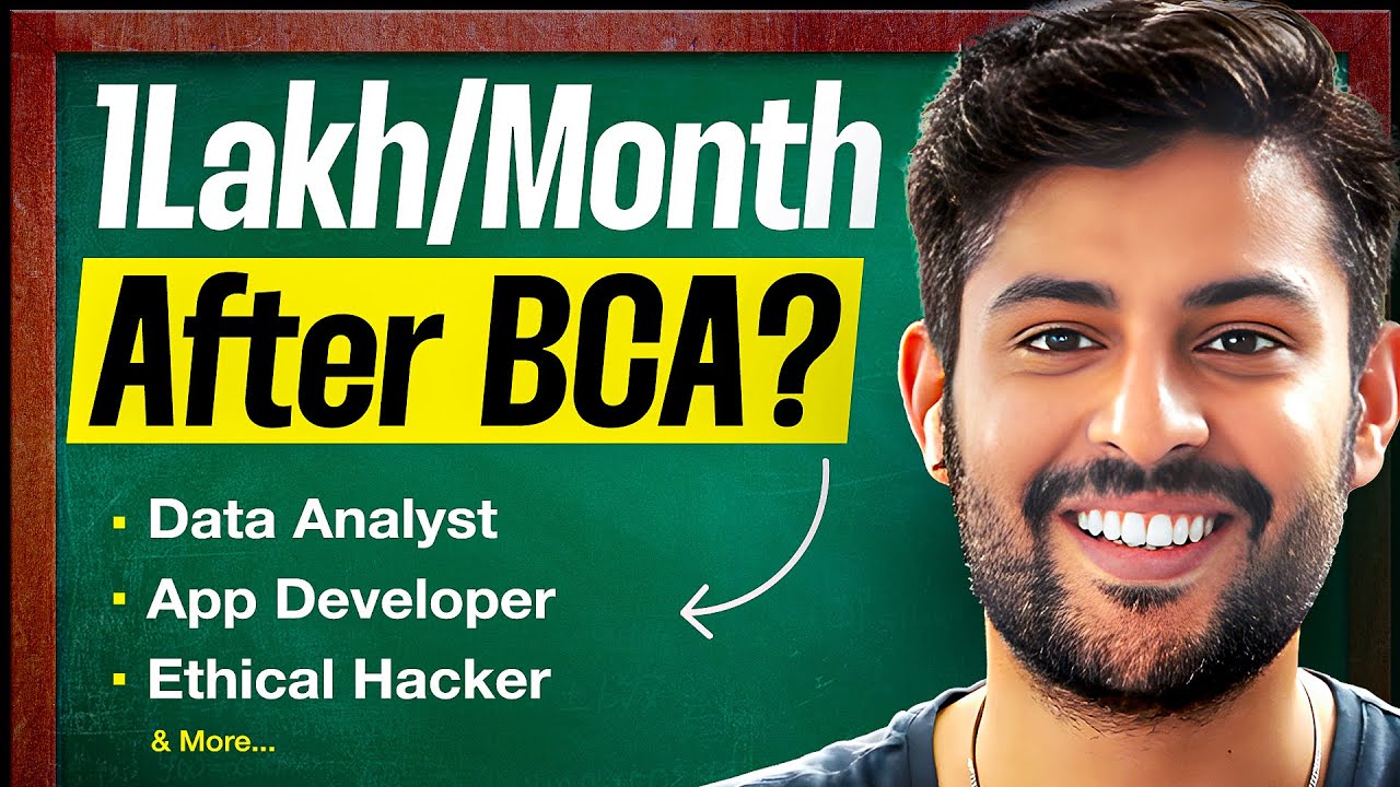 Top 10 Careers After BCA in 2025 | Best for 12th Pass Students!