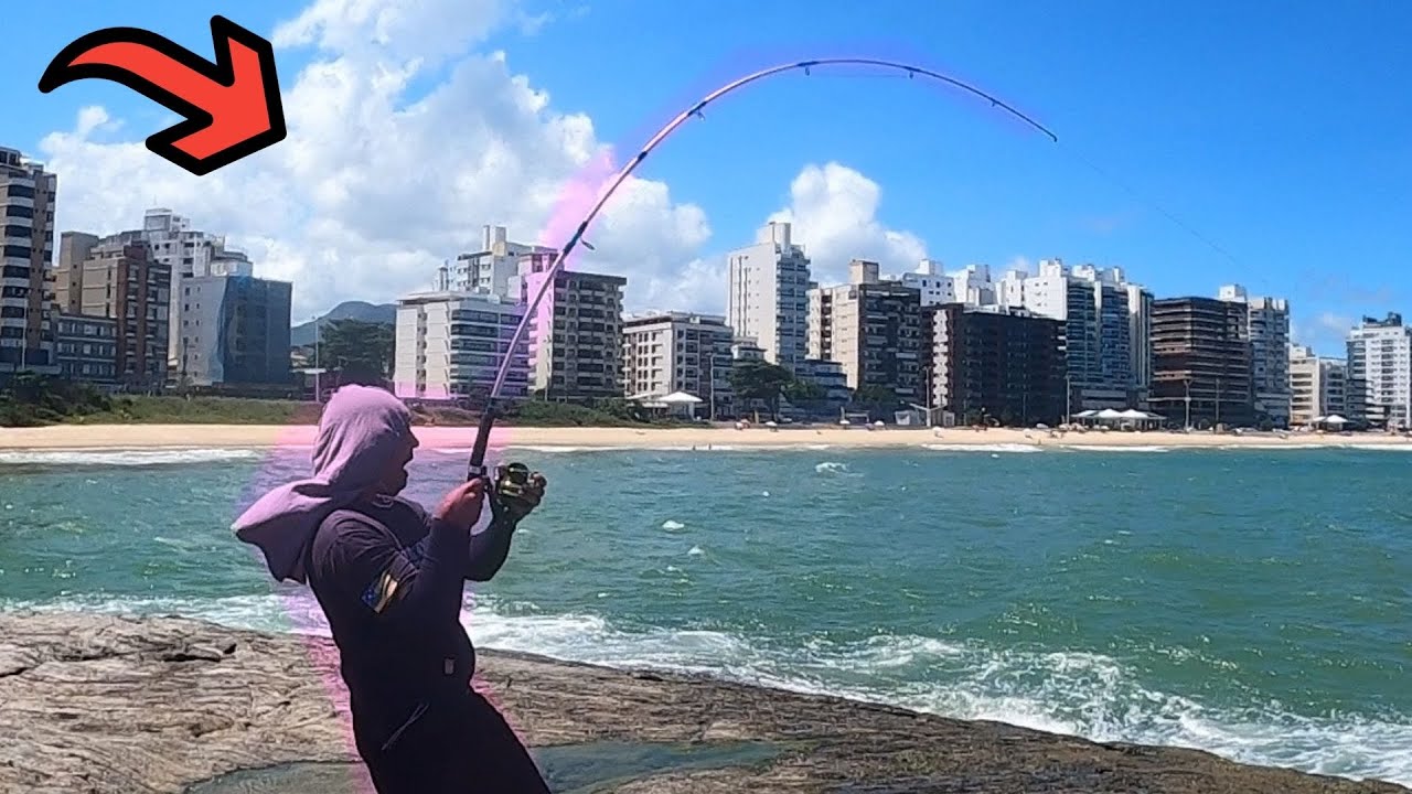 ISCA FALTAL PARA SARGO GRANDE, PESCARIA NA PEDRA DO PAPAGAIO - GUARAPARI!