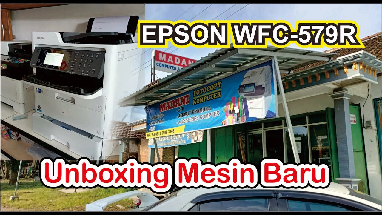 Epson WFC-579R Unboxing