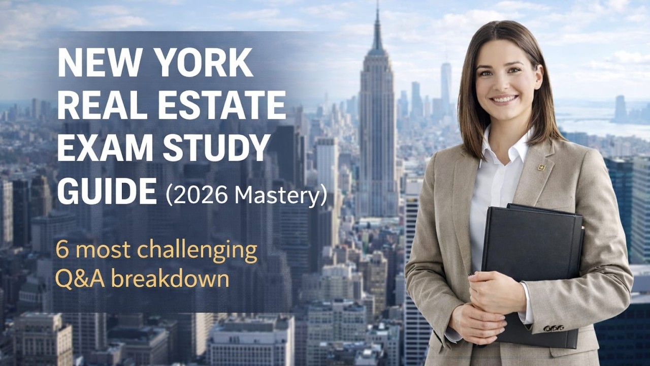 Unlock New York Real Estate Exam Book: Pdf Practice Questions Explained Step By Step Mastery