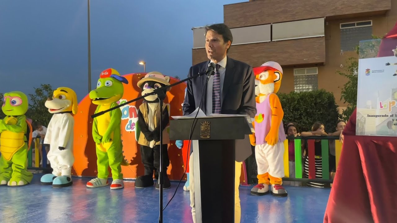 Inauguraci&oacute;n del nuevo Parque de la Pandilla de Drilo en Molina de Segura