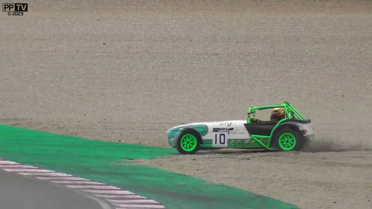Donington Park Crashes/Highlights, Caterham 50th Anniversary Festival (DAY 2), BARC, 31/8/23