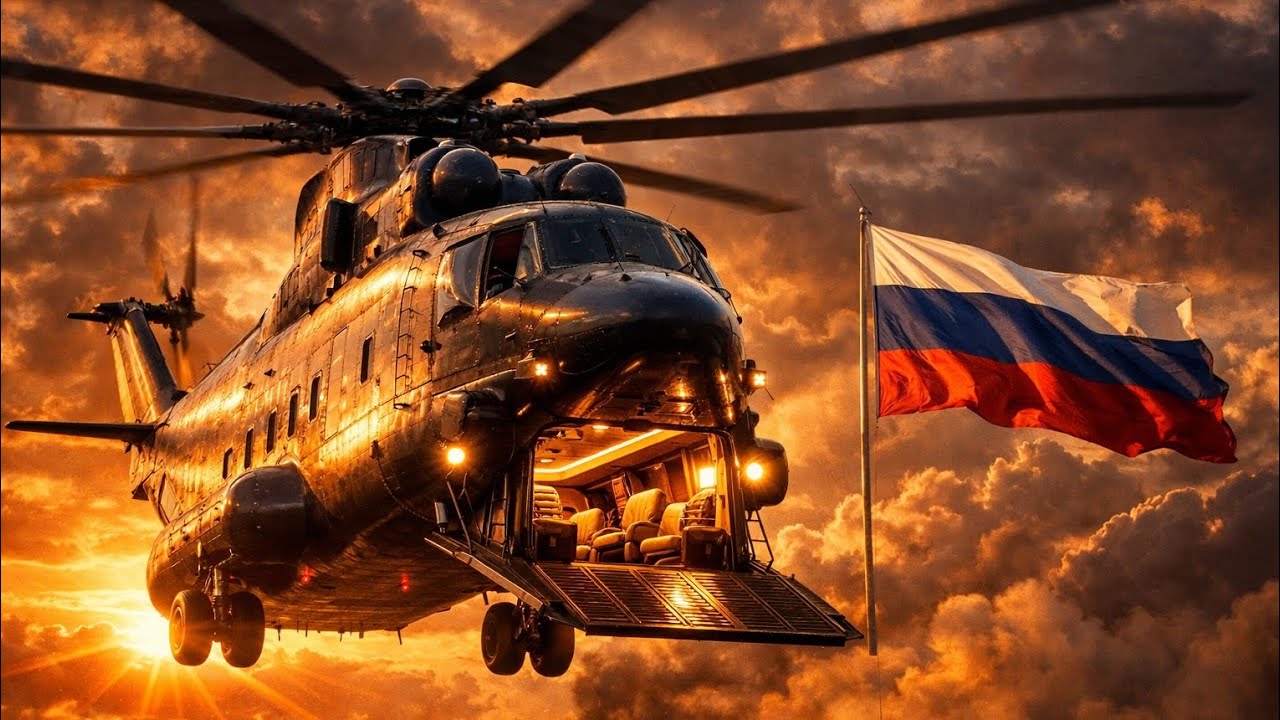 «МИ-26 НОВОГО ПОКОЛЕНИЯ! 🇷🇺 Россия показала летающего гиганта с роскошью и нечеловеческой мощью 🚁»