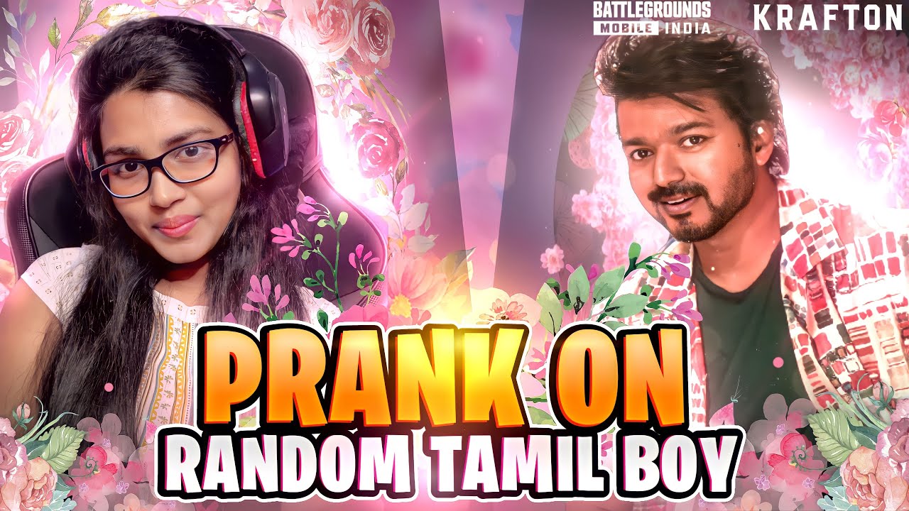 Prank On Random Tamil Boy in BGMI 😂 Tamil | PUBG MOBILE | Girl Gamer Annora Gaming