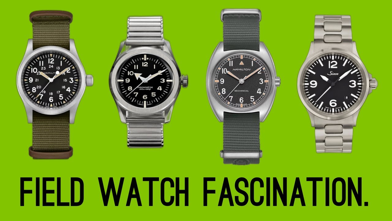 Looking at Different Styles of Field Watches.