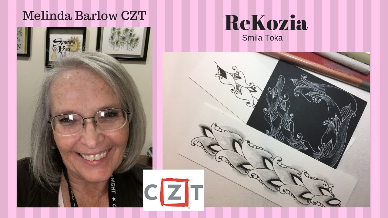 Tangle  Art Lesson Rekozia Tangle Pattern #372