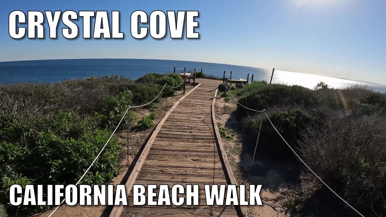 🏖👟Lose Your Stress with this Beach Walk at CRYSTAL COVE, CALIF