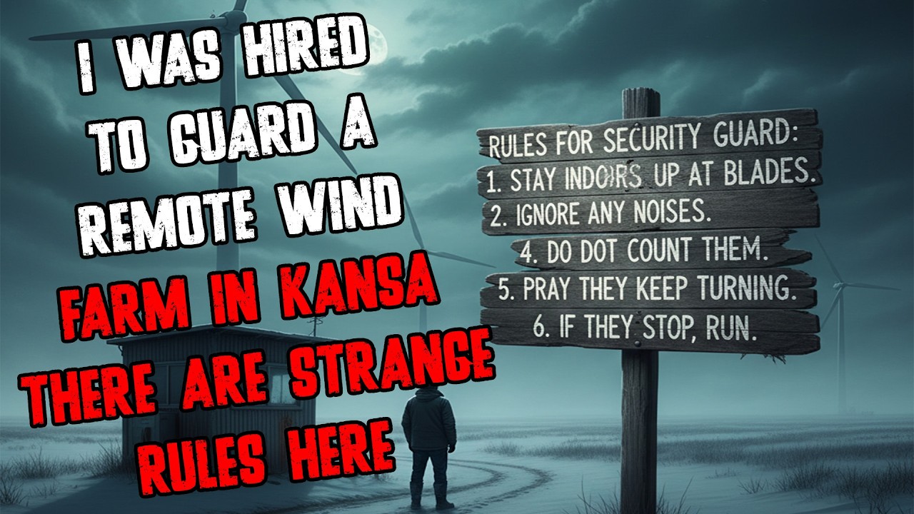 I Was Hired to Guard a Remote Wind Farm in Kansas There Are Strange Rules Here