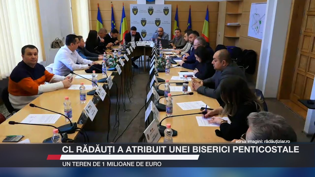 CL Rădăuți a atribuit unei biserici penticostale un teren de peste 1 milion de euro