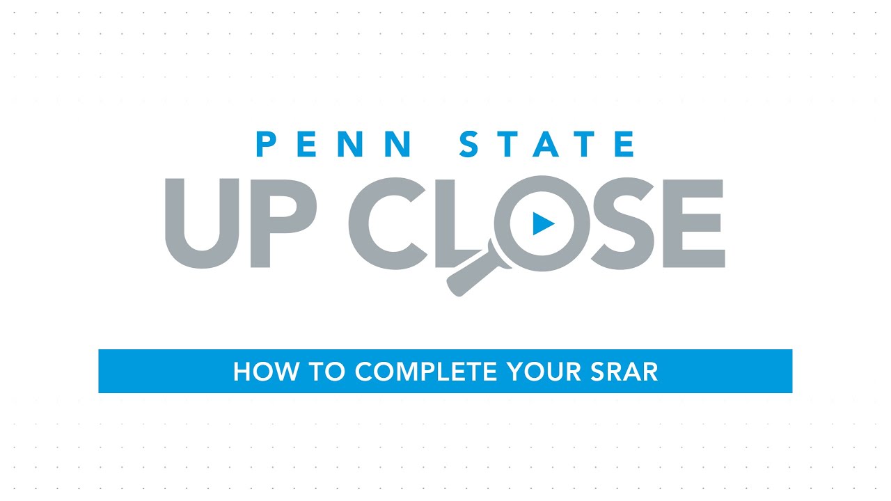 How to complete your Self-Reported Academic Record (SRAR/STAR)