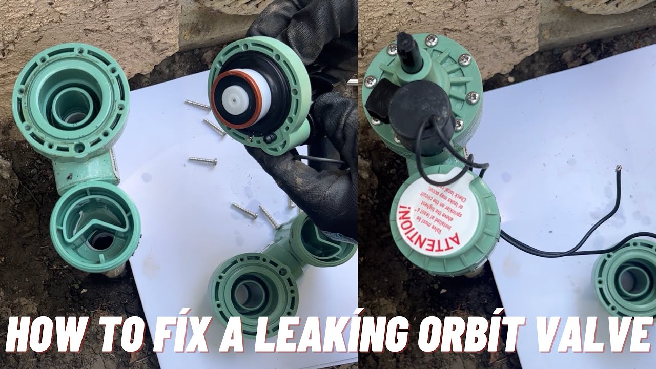 How to fix a leaking Orbit Sprinkler Valve