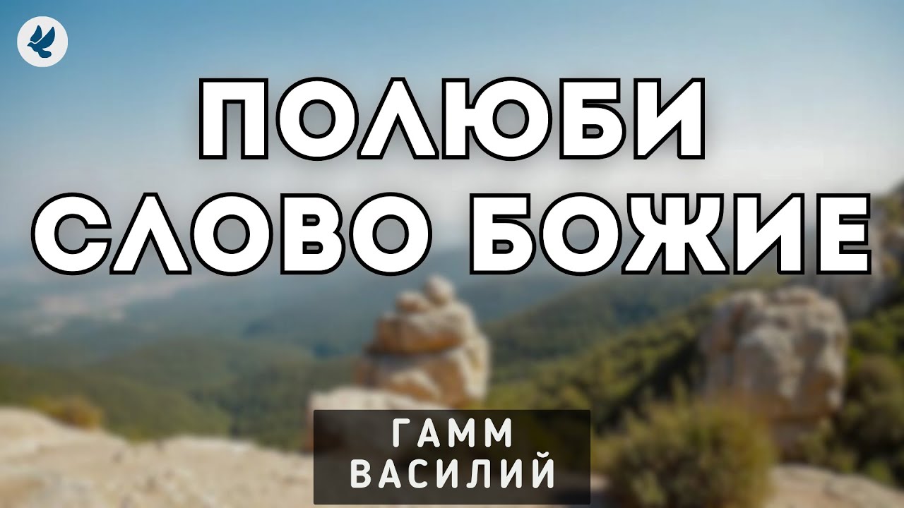 Полюби Слово Божие. Гамм В.В. Проповедь МСЦ ЕХБ