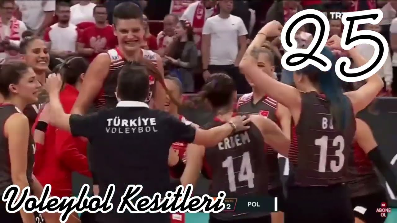Orta Oyuncularımızın (Zehra,Eda) Polonya maçındaki tüm sayıları