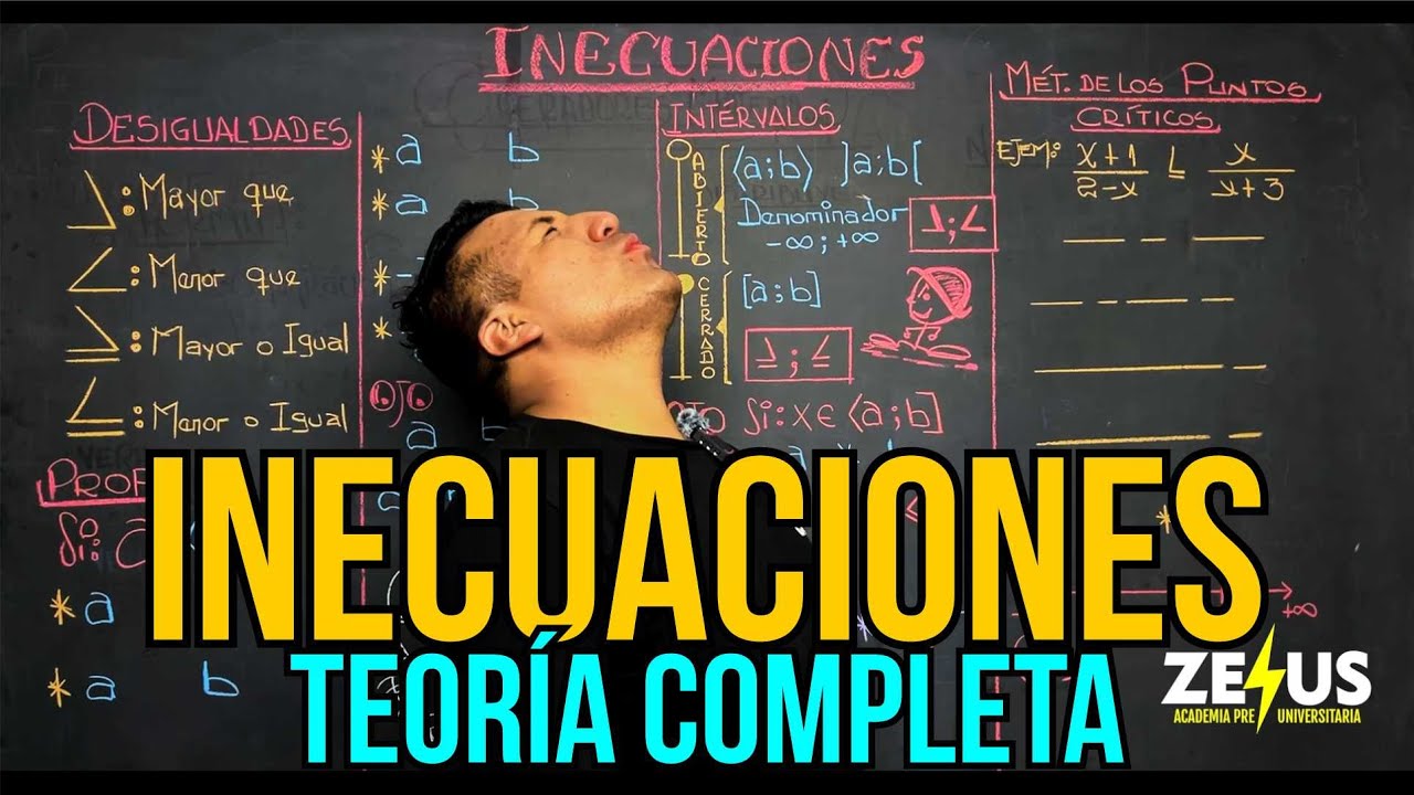 INECUACIONES | TEORÍA COMPLETA | ÁLGEBRA CON LALO
