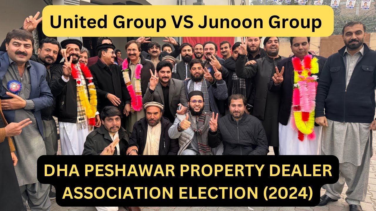 DHA Peshawar Property Dealer Association ELECTION 2024-26 | DHA Peshawar Authorised Dealer Election