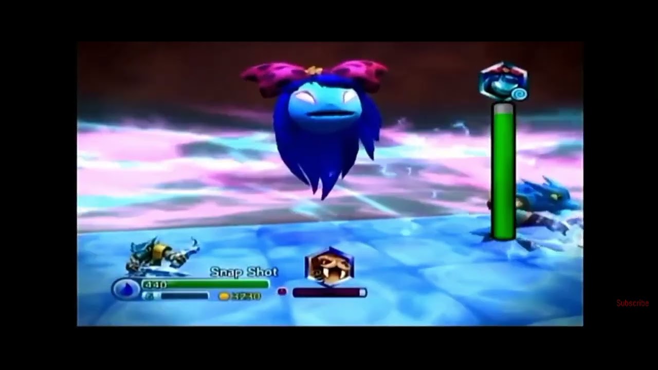 SKYLANDERS : TRAP TEAM (Wii) : Dreamcatcher Fight Glitch.  🕹️✖️