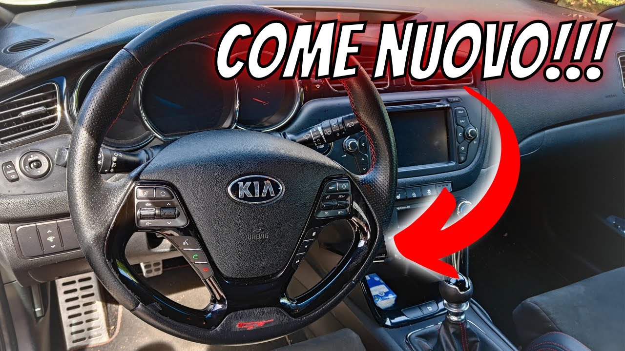 Come RINNOVARE il VOLANTE dell'auto | PSI
