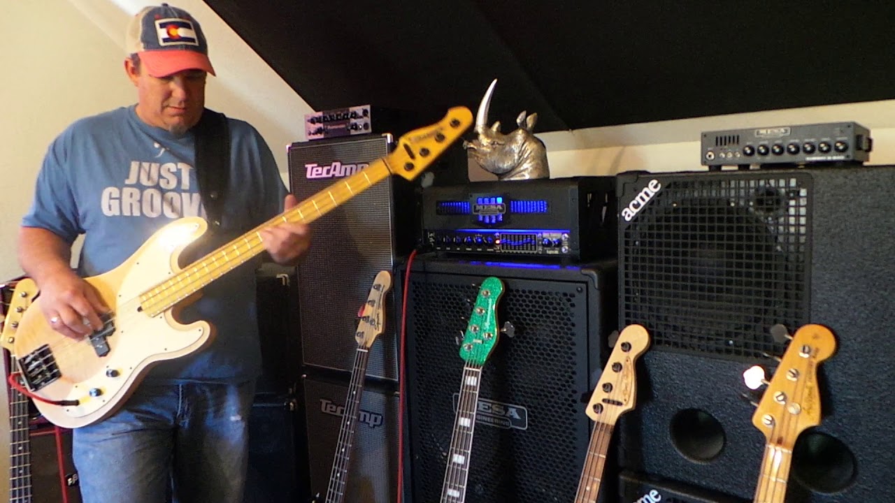 Nordstrand P Bass Pickups - Various Models Demo - Andy Irvine