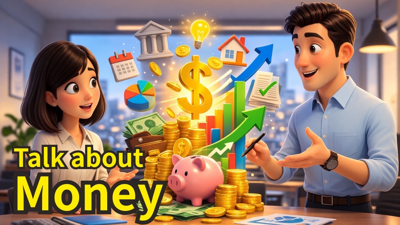 Money Vocabulary - Slow and Easy English For Beginners