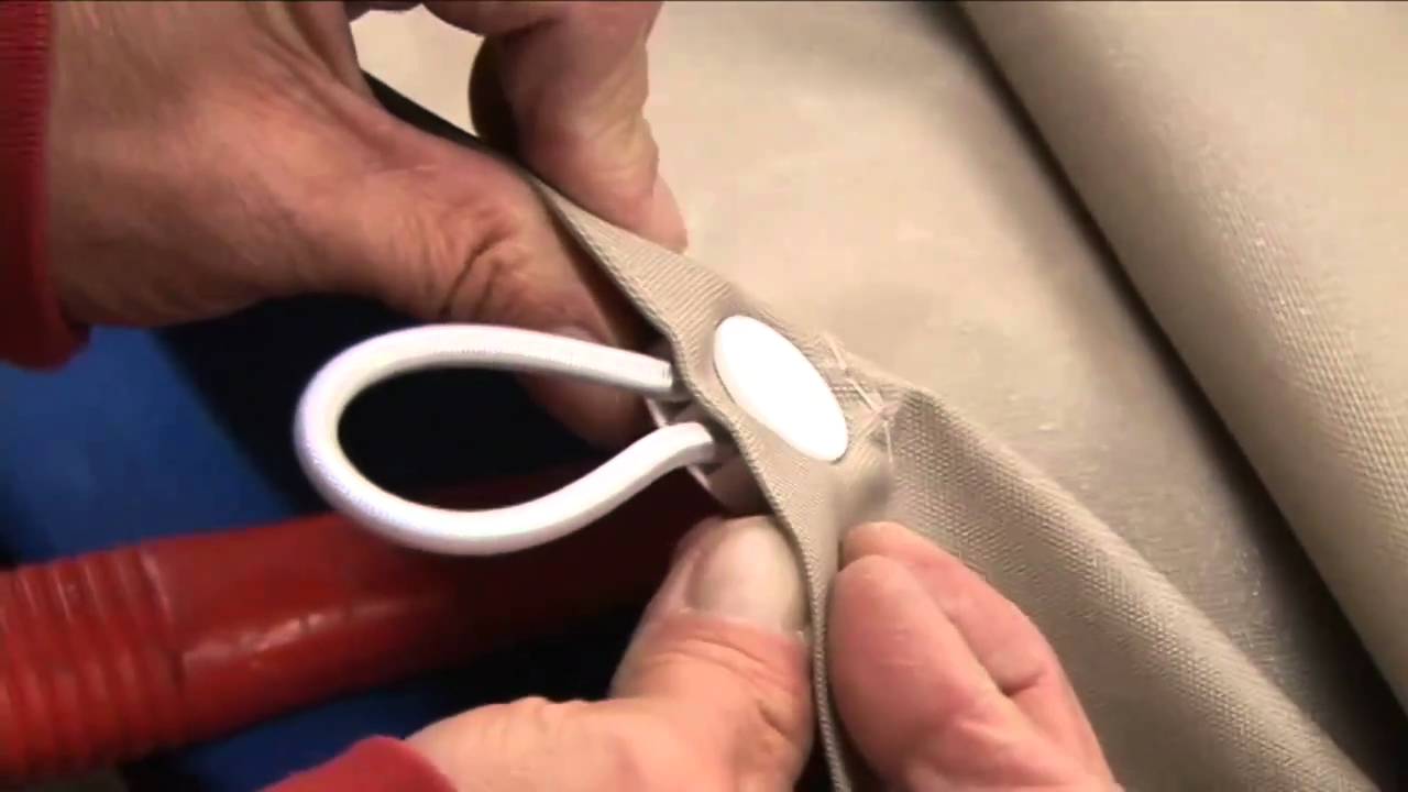 Shock Cord Cover Clip & Lacing Knob