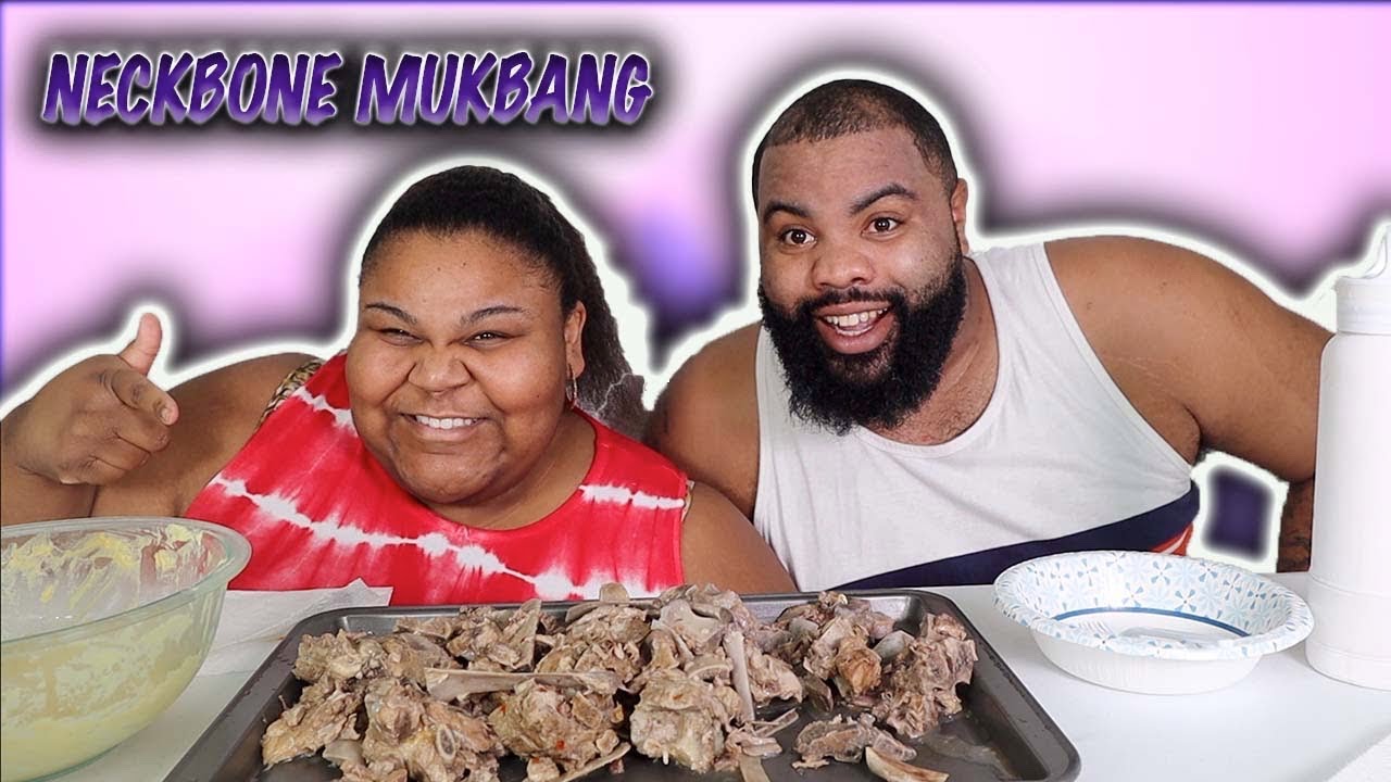 PORK NECKBONES & POTATO SALAD|  neck bones| cooking