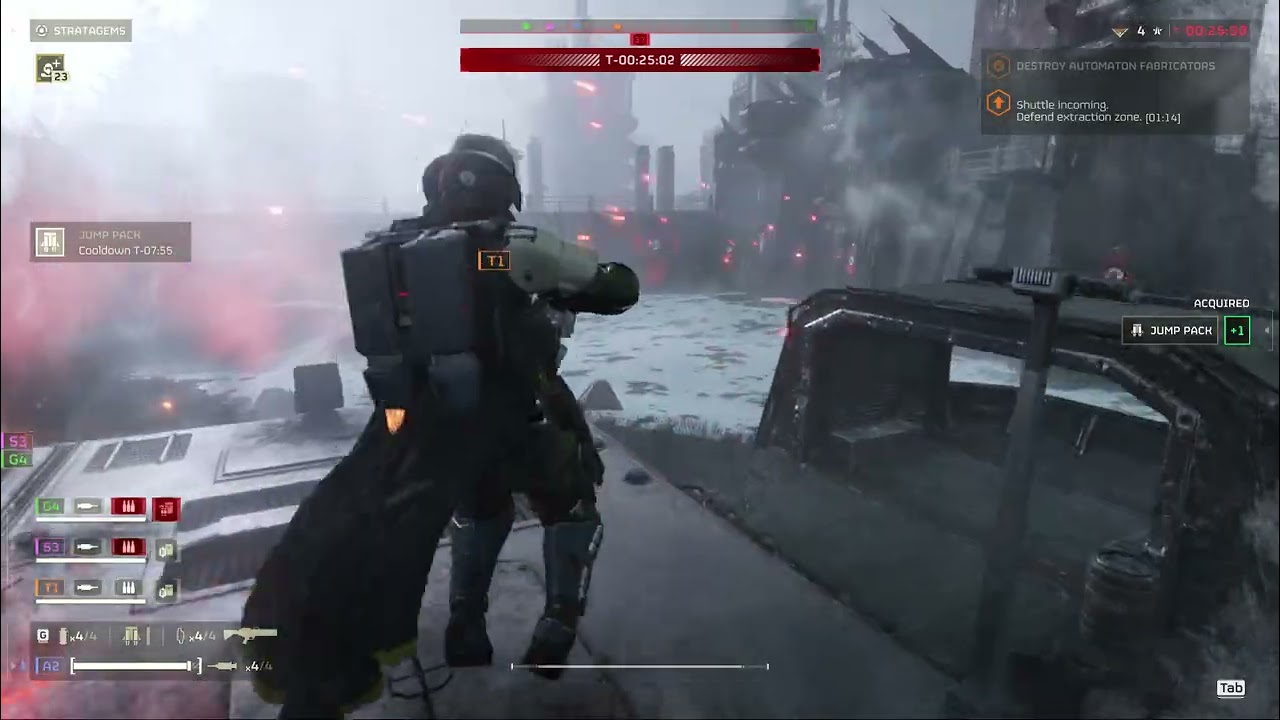 Medal-TV HELLDIVERS 2 Riding in the Bastion.