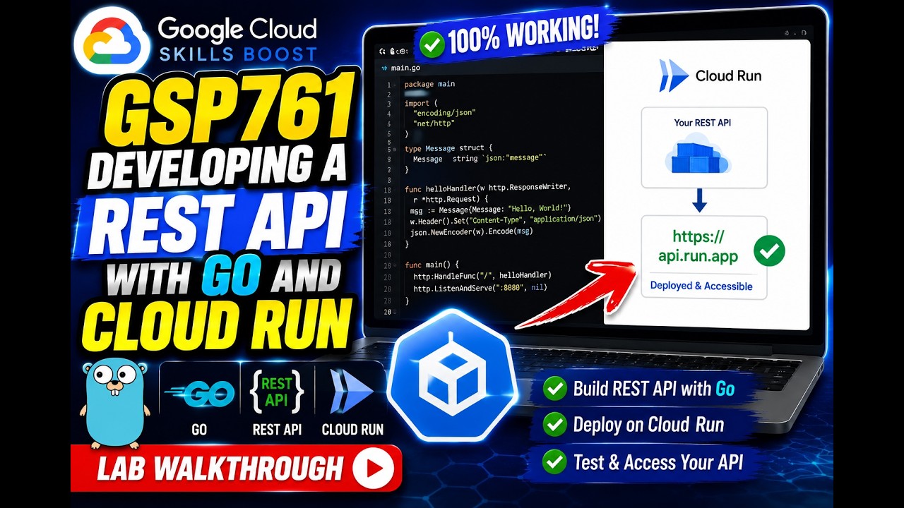 GSP761 Разработка REST API на Go с использованием Cloud Run