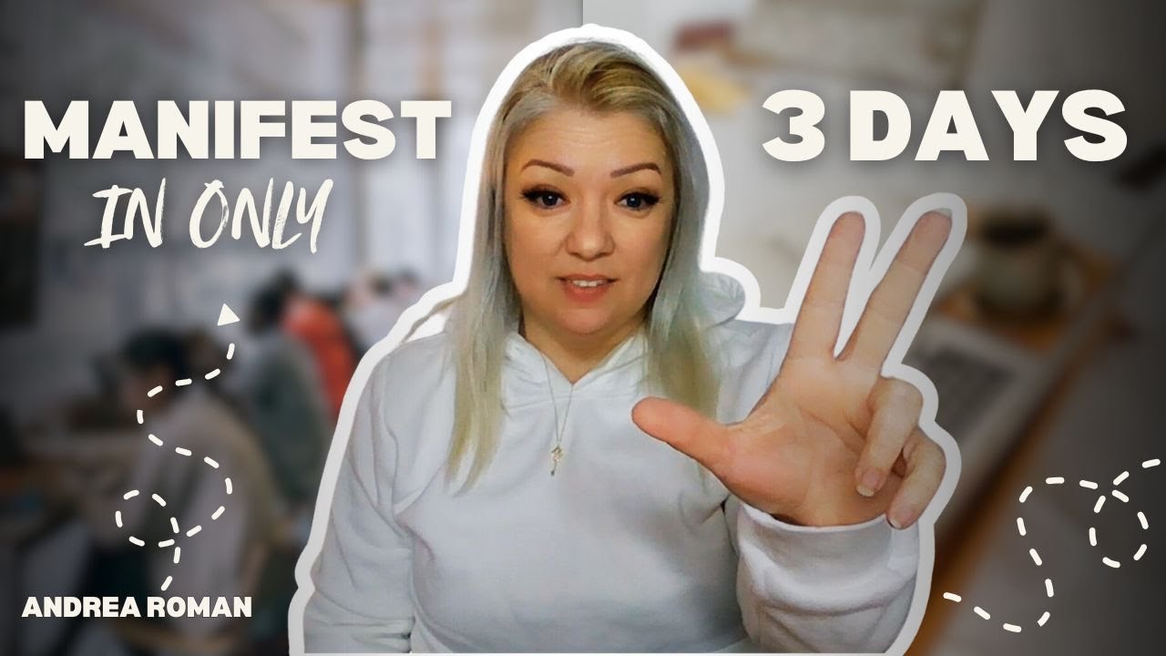 How to Manifest in 3 days using Neville Goddard’s Law of Assumption | 3-day Challenge