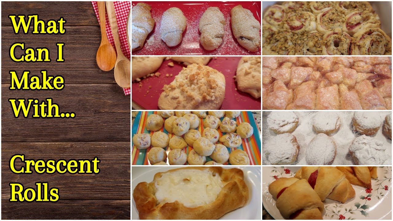 What Can I Make With ... Crescent Rolls | Cooking for Two | Eight Crescent Roll Recipes!!!