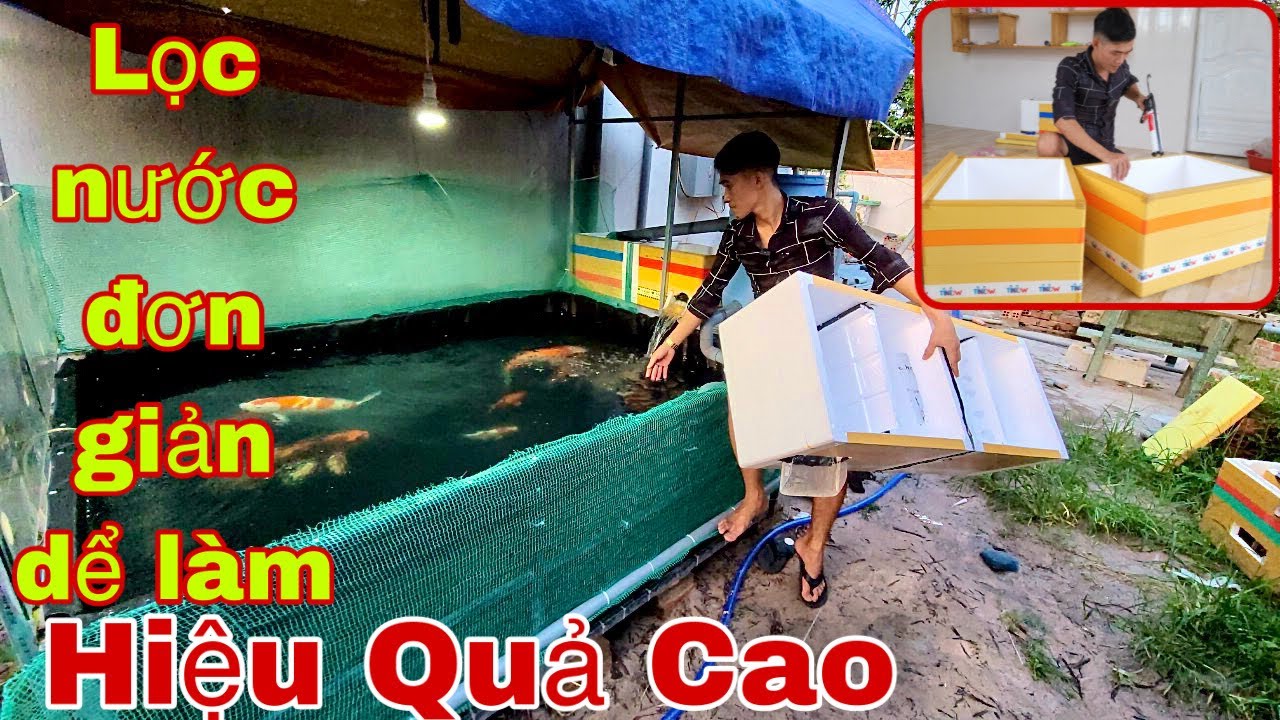 Cách Làm Dàn Lọc Bể Dưỡng 