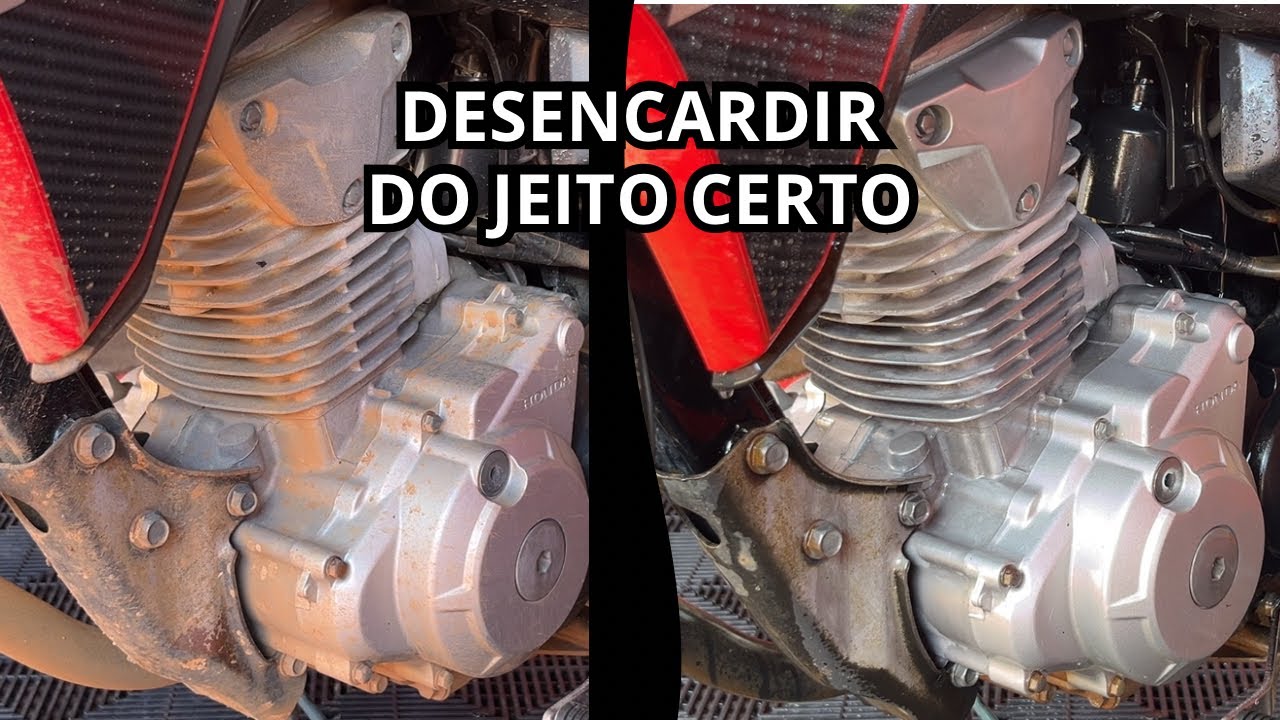 COMO DESENCARDIR MOTOR DE MOTO DO JEITO CERTO