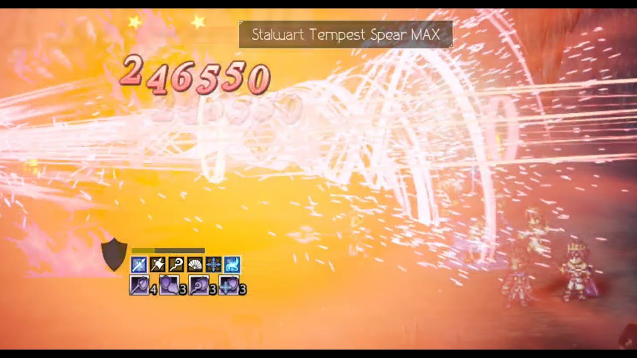 Octopath COTC GEP Ring-sealed Beast EX3 in 19 turns