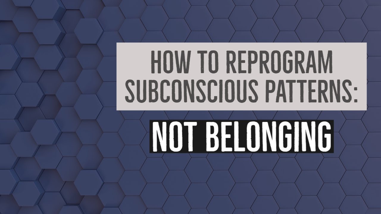 How to Reprogram Subconscious Patterns