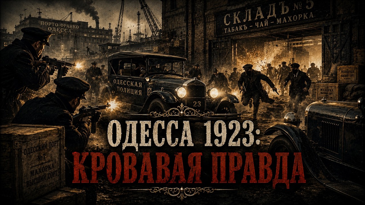 ОДЕССА 1920-х: кровавая расправа банды Цинкачей | Легенды бандитской Одессы HD