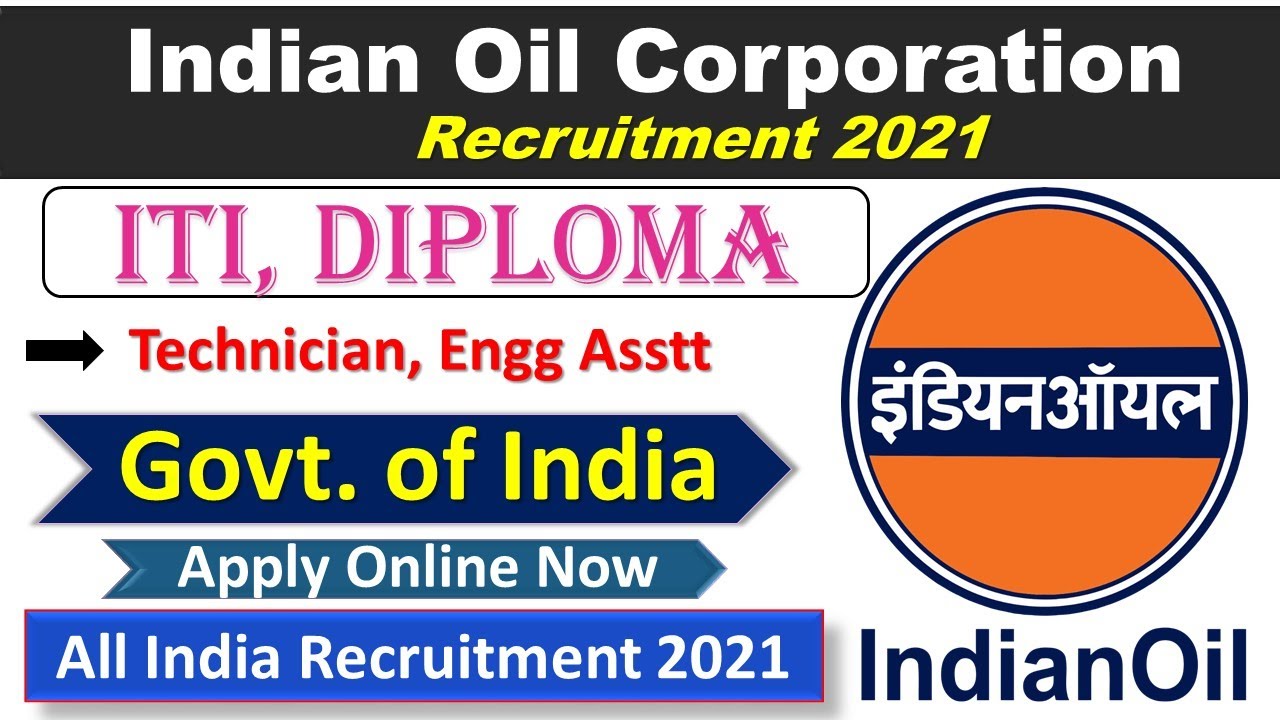 IOCL Recruitment 2020 || Technical Attendant, Engg Asstt, etc || Full Details to Apply
