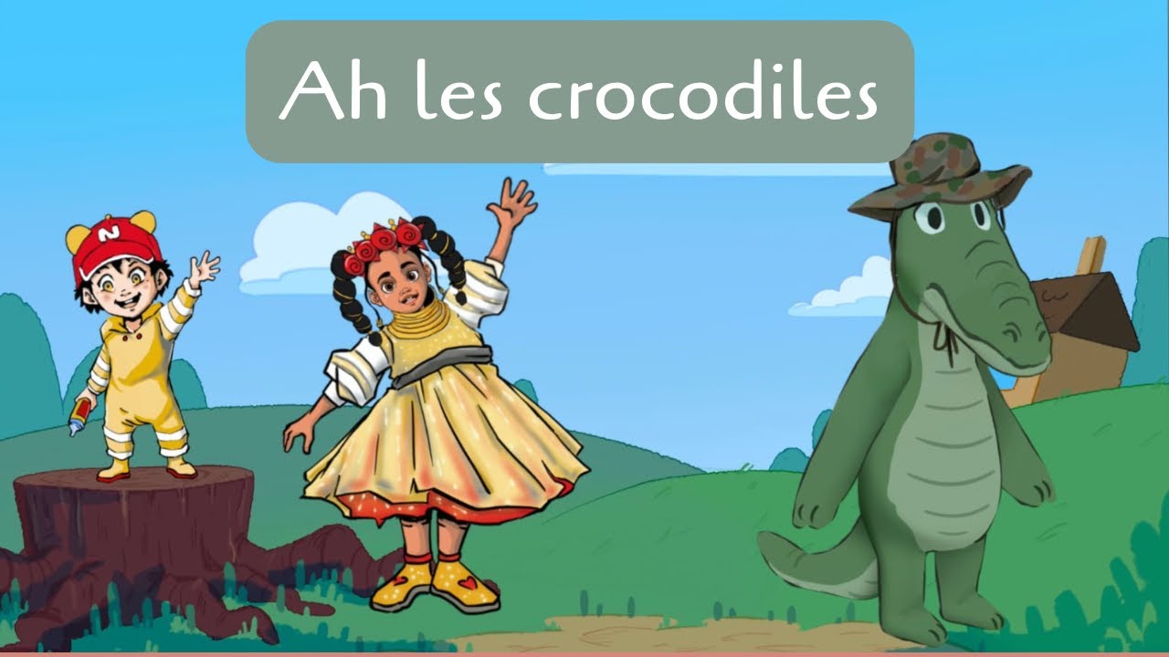 Ah les crocodiles - version konpa - chanson et comptine pour enfants