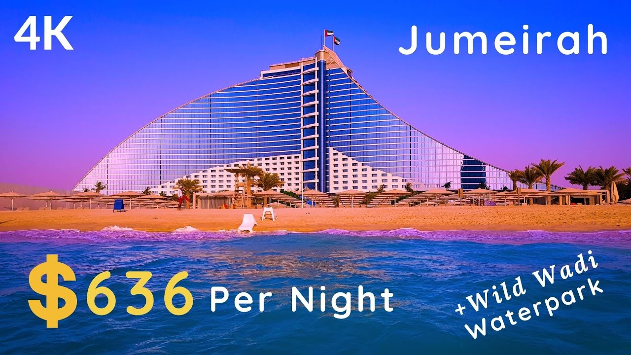 $636 Per Night! Luxury Jumeirah Beach Hotel Full Review - 4K