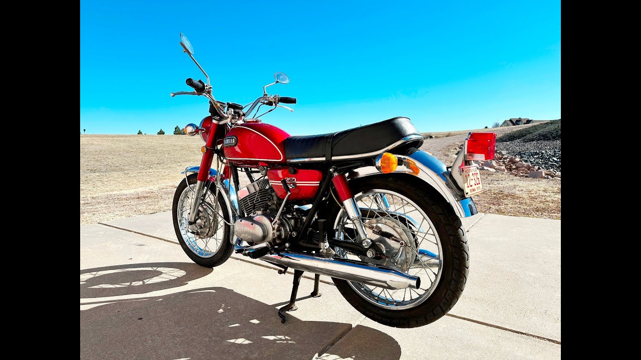 1970 Yamaha DS6-B Test Ride