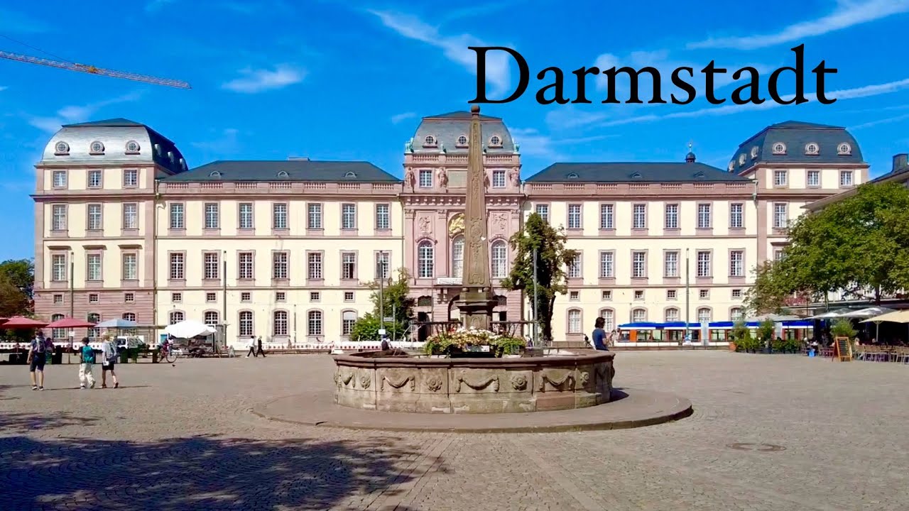 Darmstadt Walking Tour 🏛️🏡