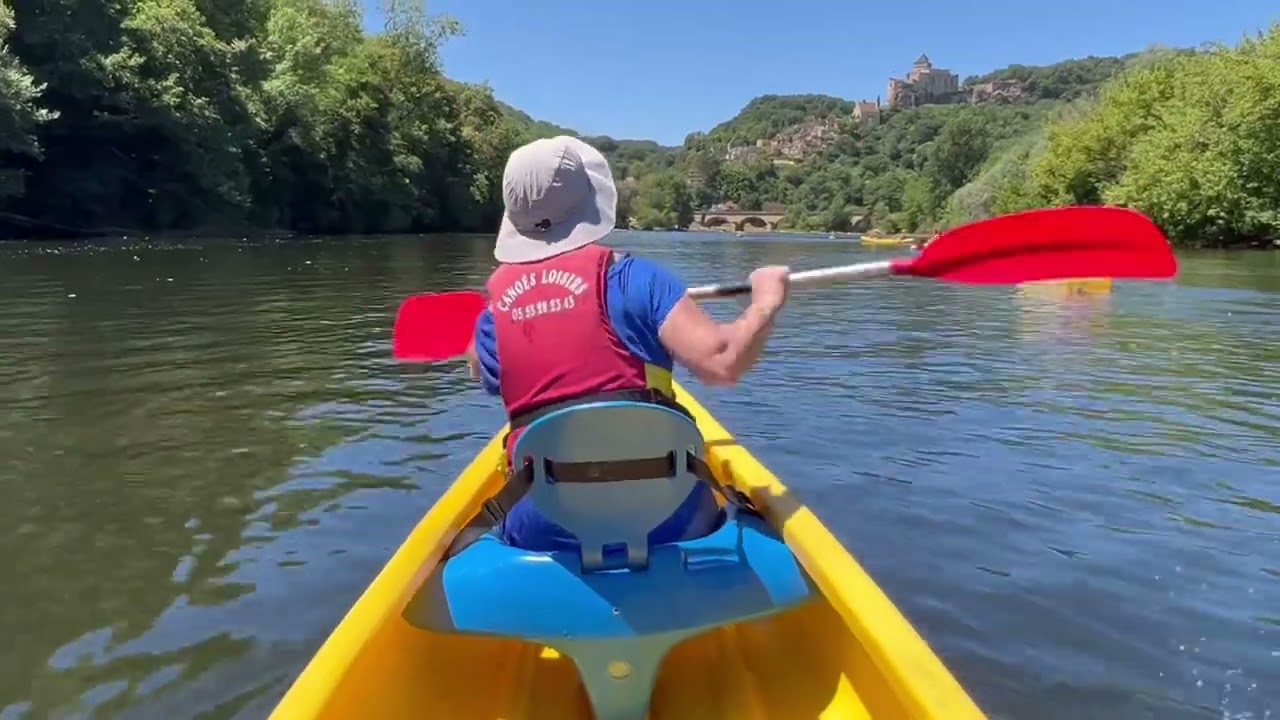 Descente en canoë sur la Dordogne