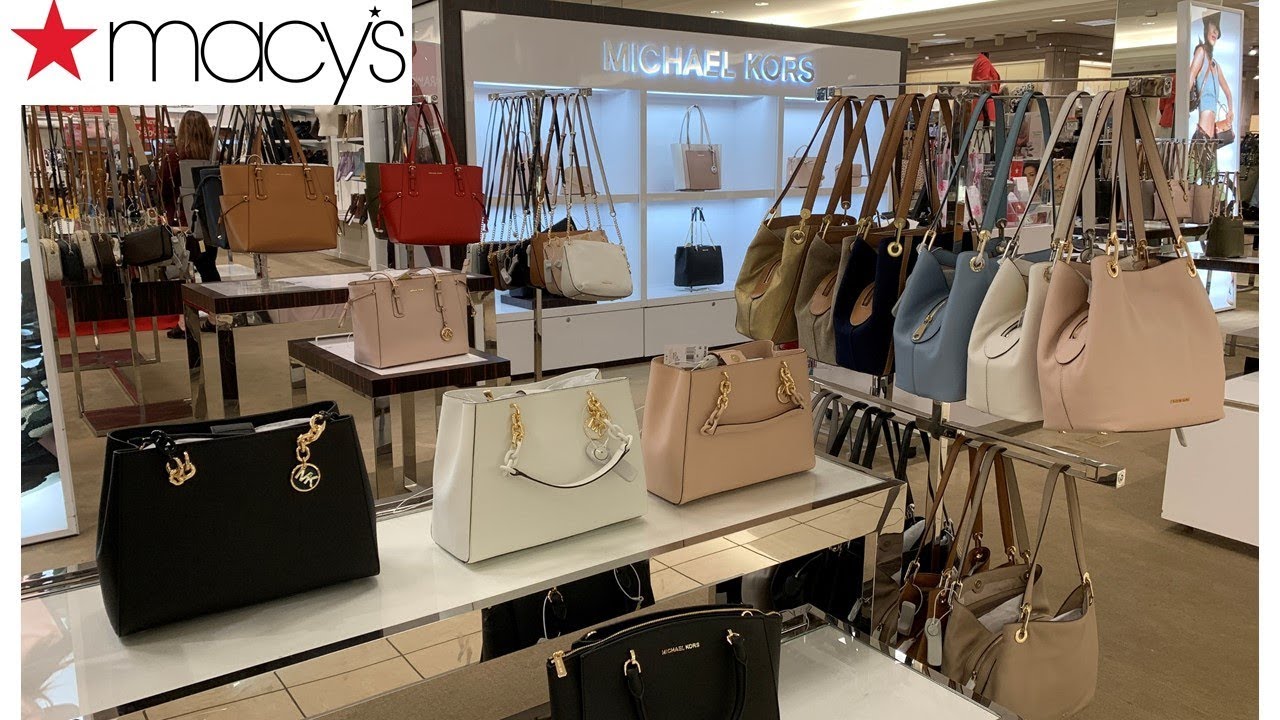 Macy's Designer Handbags Purse Michael Kors,Coach,Dooney | Shop With Me 2019