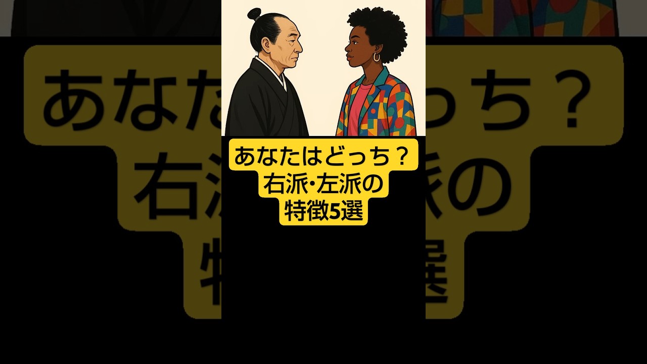 あなたはどっち？右派・左派の特徴5選