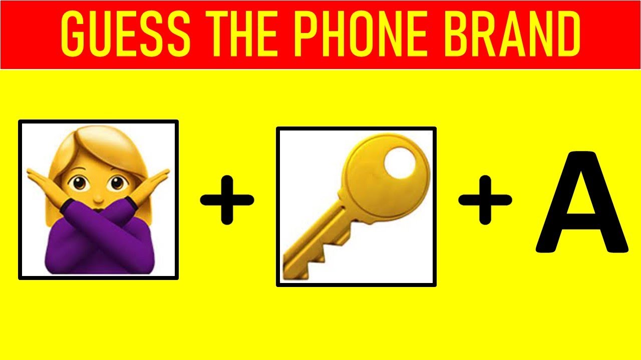 Guess The Phone From Emoji